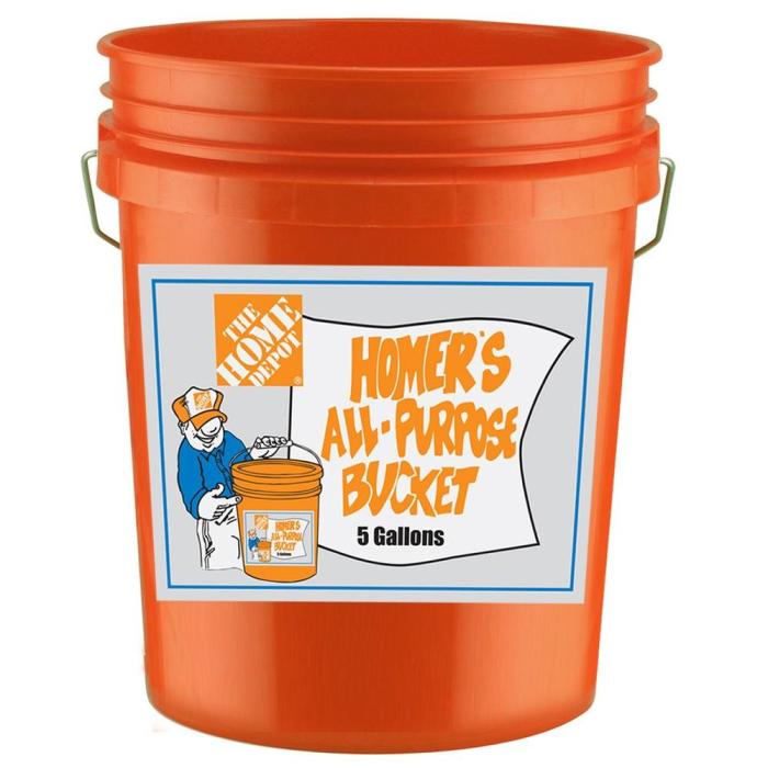 Home Depot 5-Gallon Bucket- $2.78 each